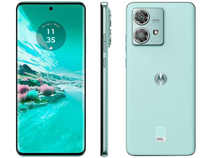 Smartphone Motorola Edge 40 Neo 256GB Soothing Sea 5G 8GB RAM 6,55